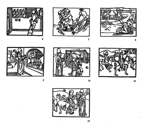 Illustrations from "The priest of Kalenberg"