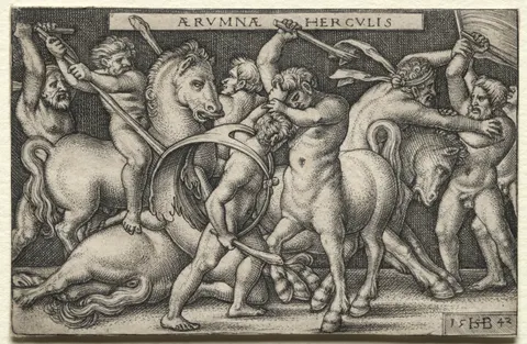 The Labors of Hercules: Hercules Defeating the Centaurs