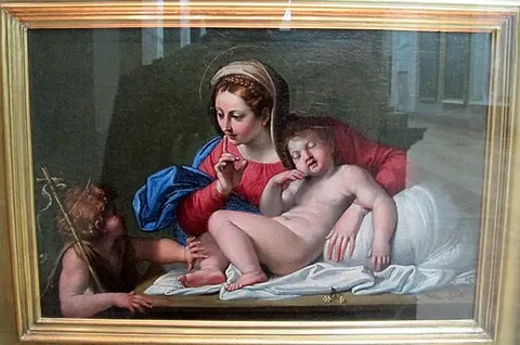 Madonna and Child with St. John
