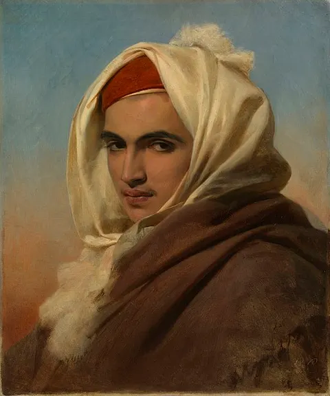 Portrait of a Young Arab Chief