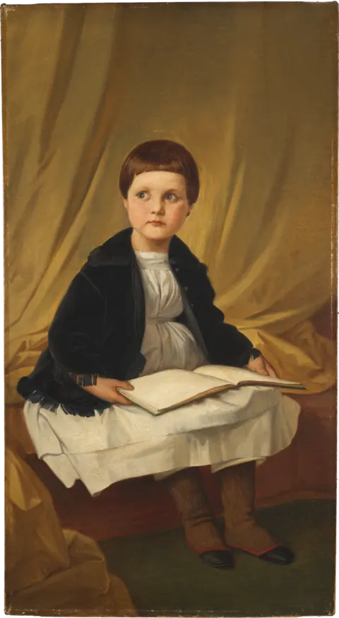 Portrait of Agnes von Steinle the Artist’s Daughter