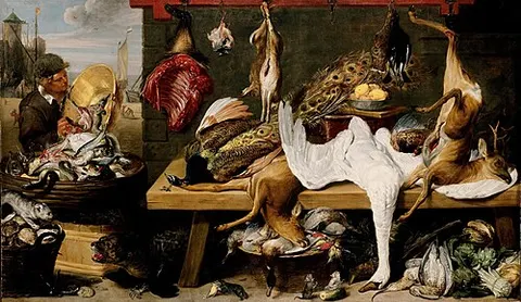 Market Scene on a Quay