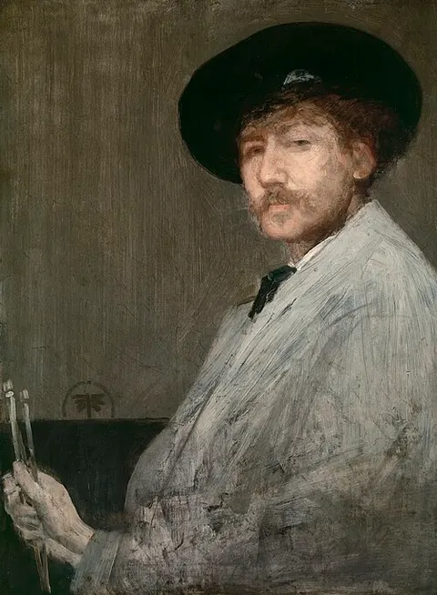 Arrangement in Gray: Portrait of the Painter