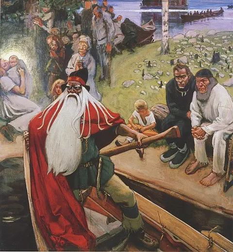 La marcha de Väinämöinen