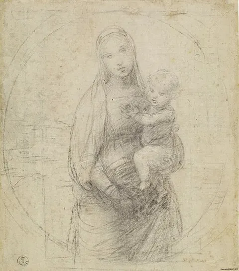 Madonna and Child (for the "Madonna del Granduca")