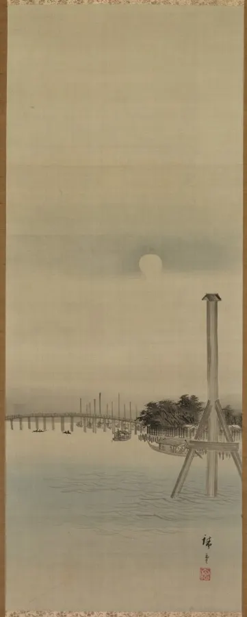 Night Scene on the Sumida River