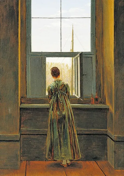 Mujer en la ventana