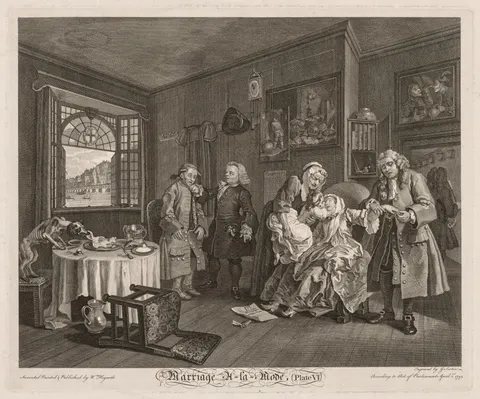 Marriage à la Mode:  The Death of the Countess