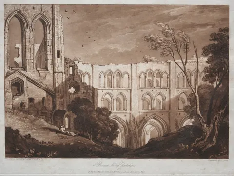 Liber Studiorum:  Rivaux Abbey, Yorkshire