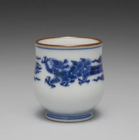 Cup from Sake Cups with Dragons