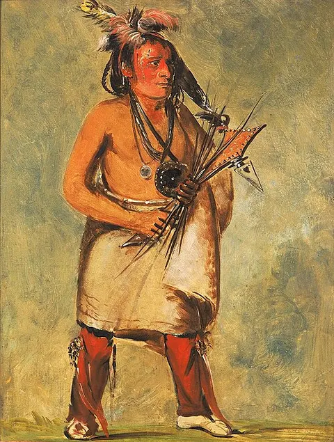 Wa-kon-chásh-kaw, He Who Comes on the Thunder