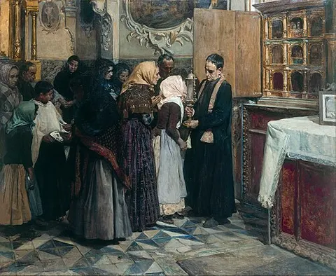 El beso de la reliquia