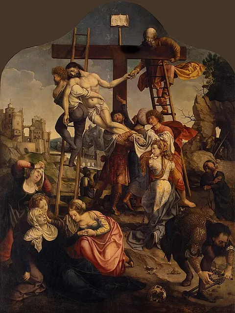 El Descendimiento de la cruz