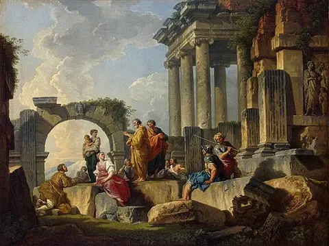 Sermon of St Paul amidst the Ruins