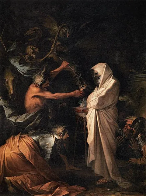 Saul and the Witch of Endor