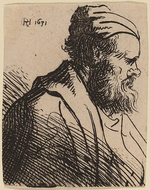 Snub-Nosed Man in a Cap