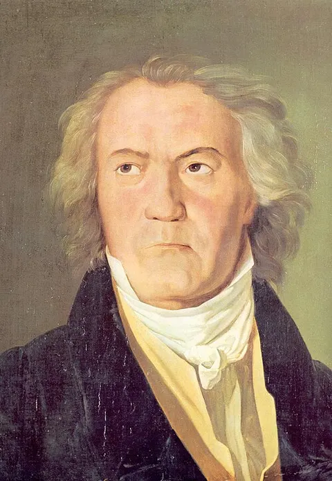 Portrait of Ludwig van Beethoven