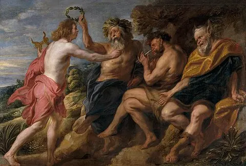 Apolo vencedor de Pan