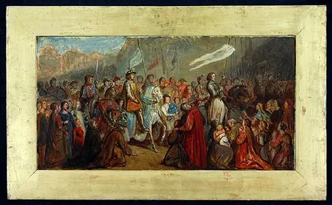 The Entry of Joan of Arc and Charles VII in Reims