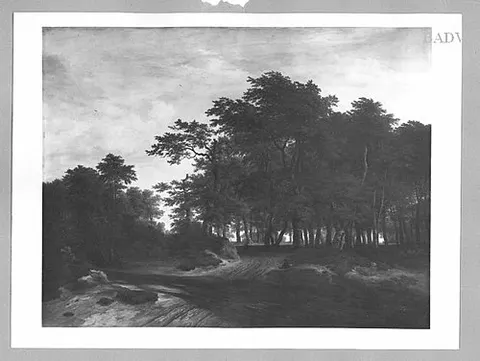 Landscape by Ruysdael (Vienna)