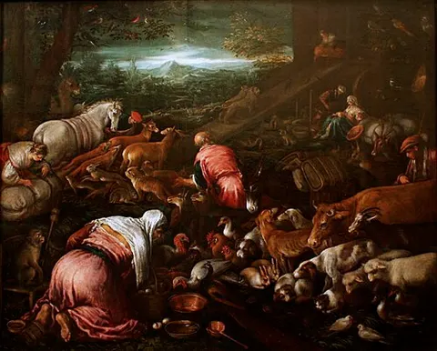 The Animals Entering Noah's Ark