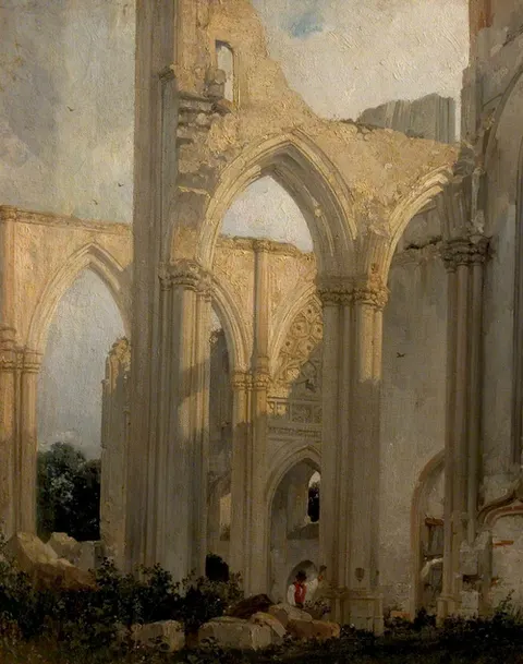 Ruins of the Abbey Saint Bertin
