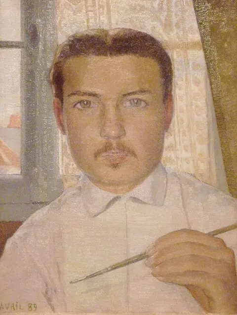 Portrait of the artist at the age of 18 years