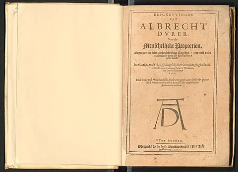 Beschryvinghe van de Albrecht Durer, van de menschelijke proportion