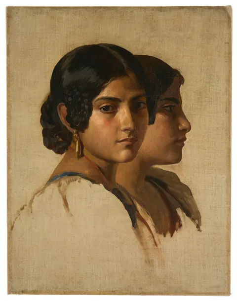 Study of an Italian Girl