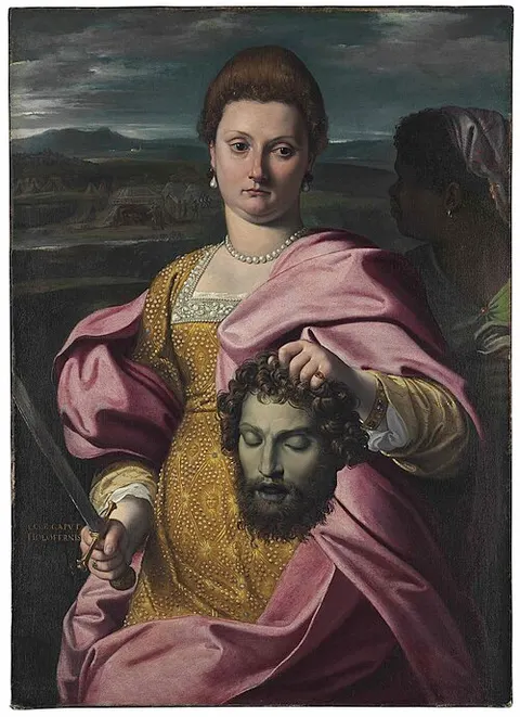 Portrait of a Woman as Judith