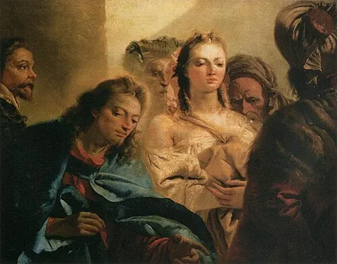 Christ with the Woman Taken in Adultery