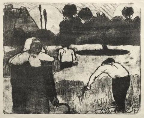 Les Bretonneries: The Harvesters (Les Moissonneurs)