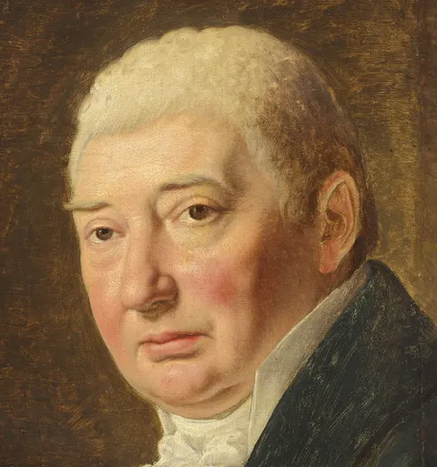 Study for portrait of the merchant Schmidt