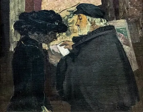 Degas and his model