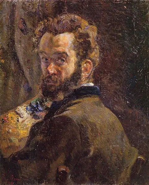 Self-Portrait with Palette