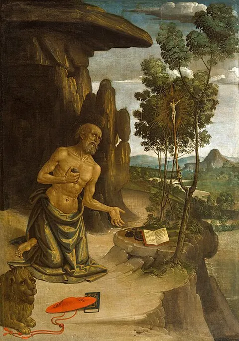 Saint Jerome in the Wilderness