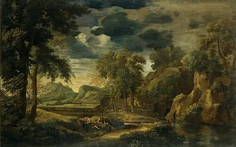 Wooded Rocky Landscape