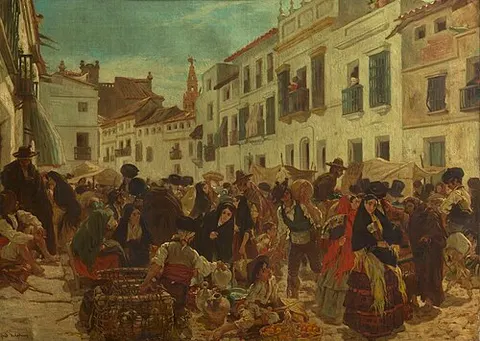 A Spanish Market Place