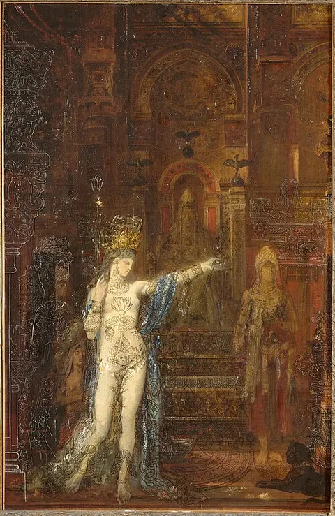 Salomé tatuada