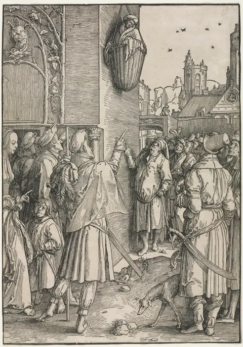 The Power of Women: The Poet Virgil Suspended in a Basket