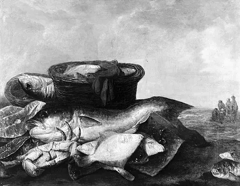 Still life with fish