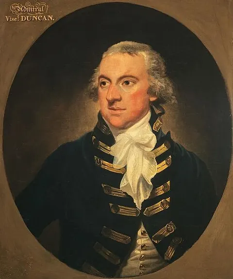 Adam Duncan, 1st Viscount Duncan of Camperdown, 1731 - 1804. Admiral