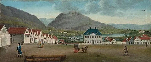 View of Engen in Bergen