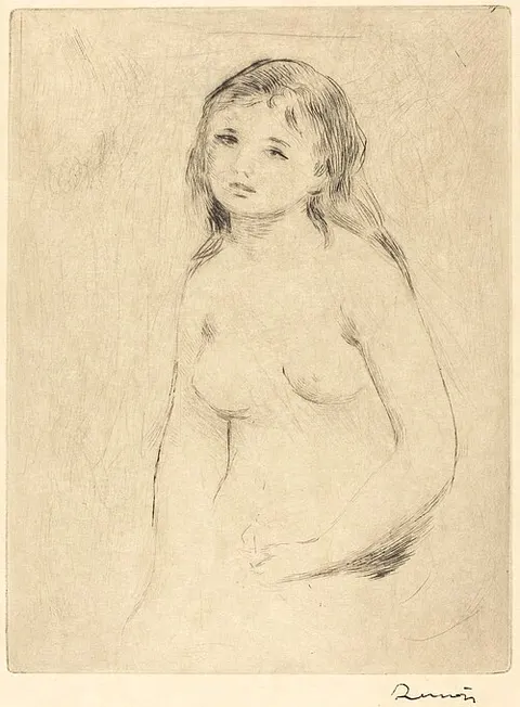 Study for a Bather (Etude pour une baigneuse)
