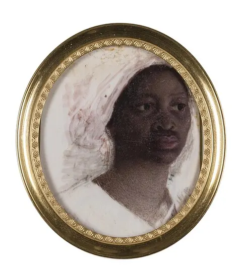 Unknown Woman with Head Scarf