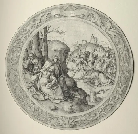 The Round Passion: Christ Carrying the Cross