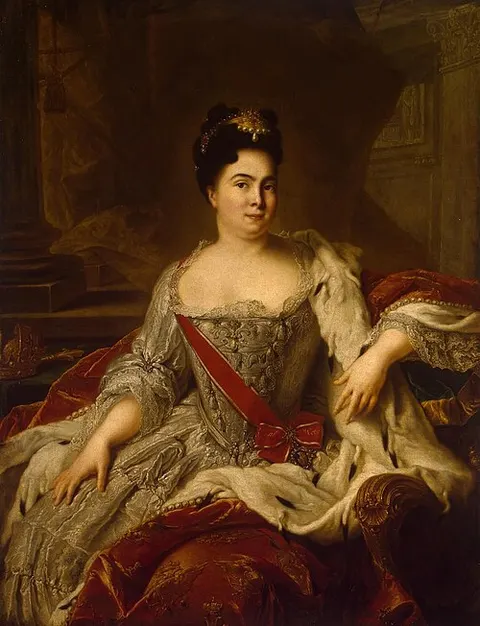 Portrait of Catherine I of Russia (1684-1727)