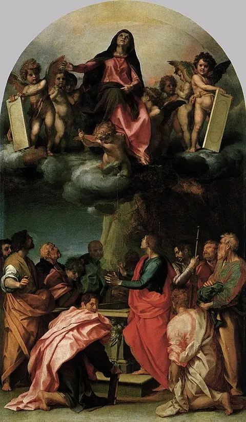 La asunción de la Virgen