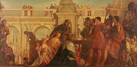 The Family of Darius before Alexander the Great (after Paolo Veronese)