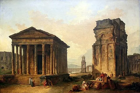 The Ruins in Nîmes, Orange and Saint-Rémy-de-Provence